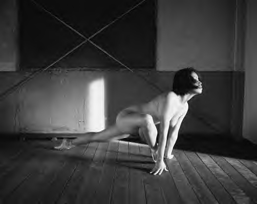 Nude Japanese Female Wearing Pointe Shoes Only — 7